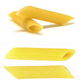 Penne lisce (top) and penne rigate (bottom).